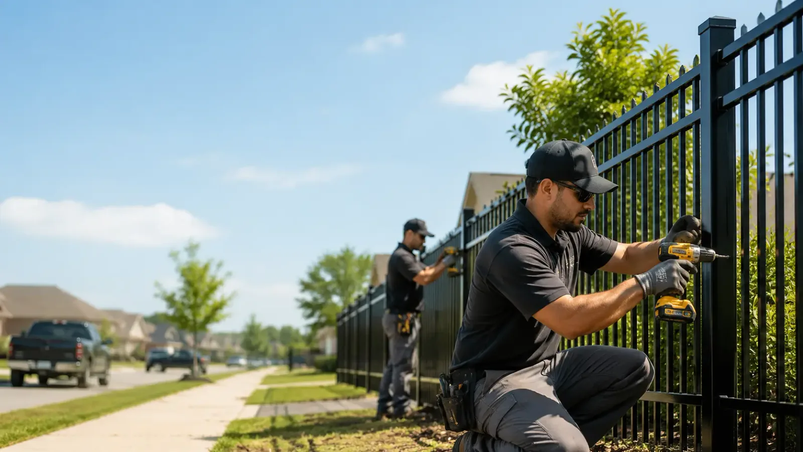 Metal Fence Installation in Leonard, MO
